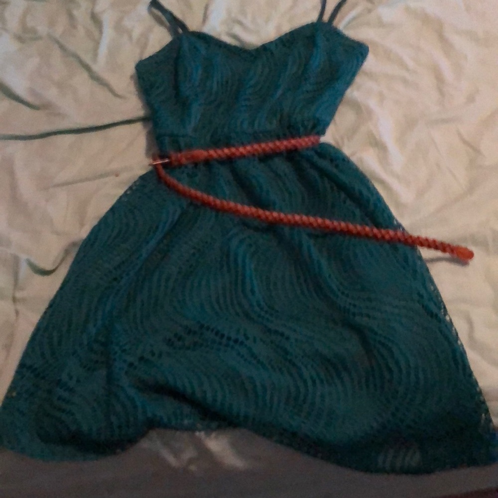 Maurice’s green dress